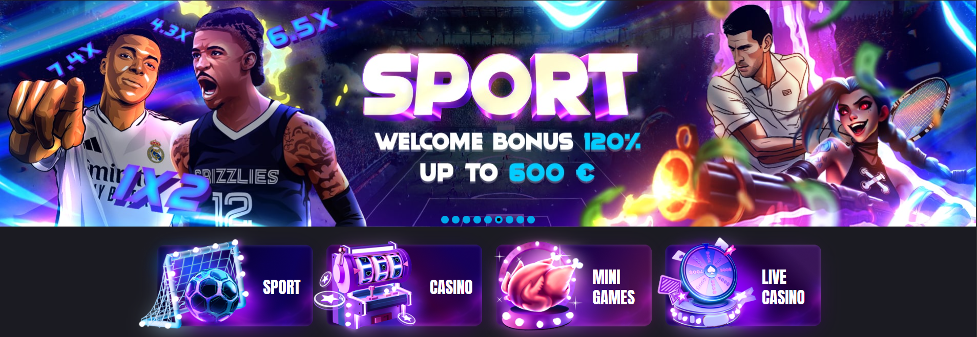 Mystake - Descripción general de juegos y bonos disponibles